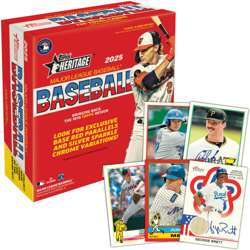 2025 Topps Heritage Baseball  Mega-Box 1