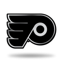 Rico Industries NHL Philadelphia Flyers Chrome voltooide Auto Emblem 3D Sticker