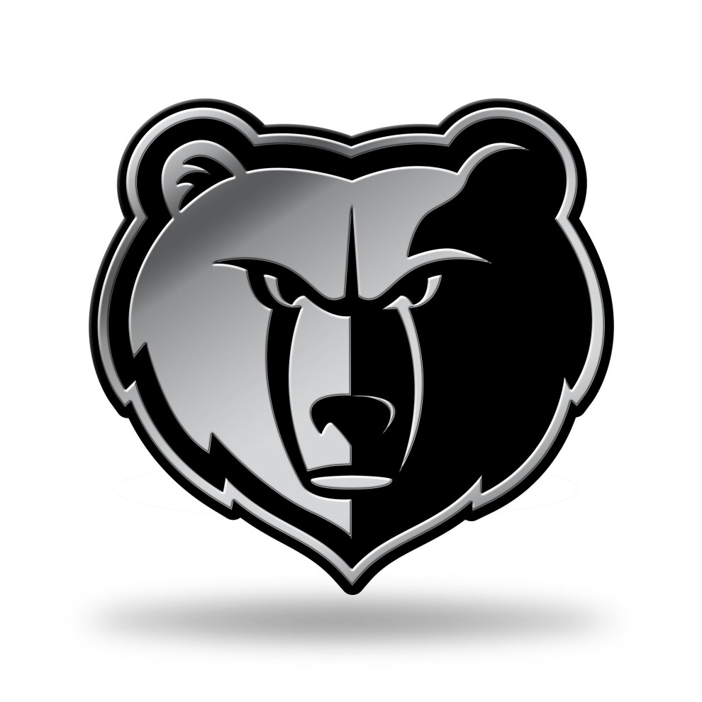 Rico Industries Nba Memphis Grizzlies Chrome Finished Auto Emblem 3D Sticker 094746934767