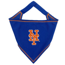 Pets First MLB New York Mets TIE Bandana, Gre L/XL. Hundehalstuch, Schal, Ltzchen fr Haustiere, Katzen und Hunde. Das ultimative Bandana fr