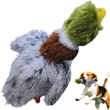 Duck Dog Toy Pehmo Mallard Small 8-TUUMA | Pieni ankkakoiran lelu | Pentulelut Koiran Ankka Pehmolelut Squeakers | Ankkakoiralelu kaikenkokoisille ko
