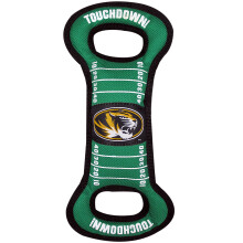 Lemmikkieläimet Ensimmäinen NCAA Football Field Dog -lelu vinkujalla. - Missouri Tigers - hinaajaan ja hakuun. - Luja ja kestävä PET-lelu