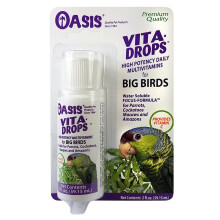 OASIS #80058 Vita Drops fr groe Vgel 2 oz.