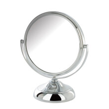 Model's Choice JERDON Makeup-spejl til bordplade med kromfinish - 5,5 diameter spejl med 5X-1X forst?rrelse - Model MC247C