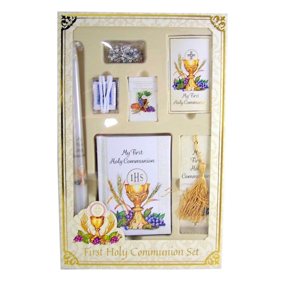 My First Holy Communion Gift Set Bread Of Life Deluxe Boxed Gift Set For Girls My First Holy Commun