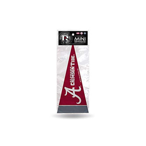 Rico Industries NCAA Alabama Crimson Tide 8 peas, 4 por 9 polegadas, conjunto clssico de mini flmula de decorao