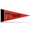 Rico Industries NCAA Texas Tech Red Raiders Conjunto de decorao clssica de mini flmula de 8 peas, 4 por 9 polegadas 1