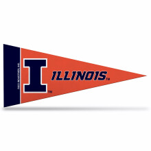 Rico Industries NCAA Illinois Fighting Illini 8-Delige 4-Inch x 9-Inch Mini Vlaggen Decor Set