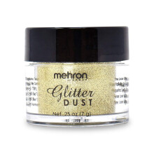 Mehron Makeup Paradise Glitter FX | Professionelle Kosmetik fr Make-up und Kunst | Lebendiger und schimmernder loser Glitzer, 0,25 oz (7 g) (Gold)