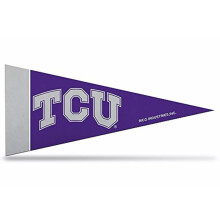 Rico Industries NCAA TCU Horned Frogs 8-delad 4-tums gnger 9-tums Klassisk minivimpel D?cor Set