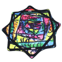 Mougee (moo-JEE) - Classic Flow Star - para iniciantes e avanados - Brinquedo de fluxo divertido e desafiador - Cores vibrantes e padres durve
