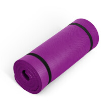 CAP-Trainingsmatte mit hoher Dichte und Riemen, 188 x 61 x 2,5 cm Wein