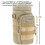 Maxpedition pulloteline Khaki 10 - tuumaa x 4 tuumaa 3