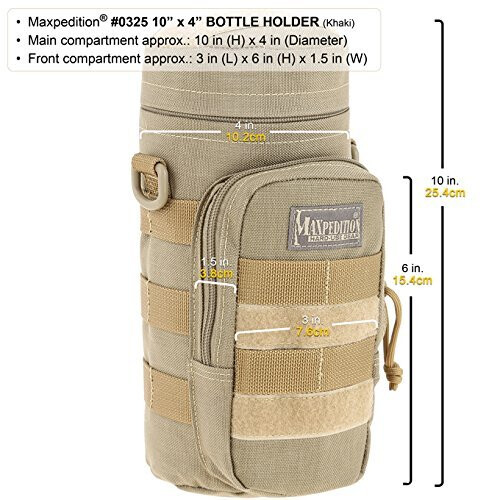 Maxpedition pulloteline Khaki 10 - tuumaa x 4 tuumaa 2