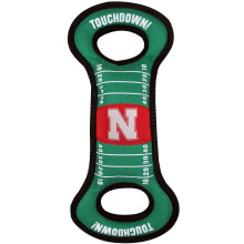 Lemmikkieläimet Ensimmäinen NCAA Football Field Dog -lelu vinkujalla. - Nebraska Cornhuskers - hinaajaan ja hakuun. - Luja ja kestävä PET-lelu