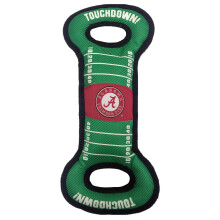 Pets First NCAA Football Field Dog Toy with Squeaker. - North Carolina State Wolfpack - for Tug Toss and Fetch. - Tough& Durable PET Toy