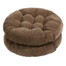 Tiita Round Chair Cushions 22x22 Inch Outdoor Seat Pads Set of 2 Throw Floor Pillows for Adults Sitting Patio Garden Coffee