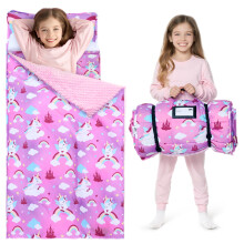 Joiedomi Toddler Nap Mat avec oreiller et couverture 55 '' * 30 '' pour les enfants de 3 7 ans