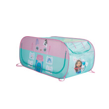 Gabby's Dollhouse 2 in 1 Kids pop -up Tenda da gioco e tenda a letto a doppio letto per il gioco finto e fantasioso