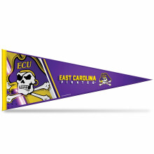 Rico Industries NCAA East Carolina Pirates 12" x 30" Vilt Wanddecoratie Pennant voor Thuis