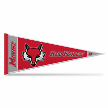 Rico Industries NCAA Marist Red Foxes 30" x 12" Vilt Wanddecoratie Vlag - Geweldig voor Thuis/ Slaapkamer