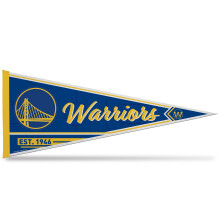 Rico Industries NBA Basketball Golden State Warriors Classic 12" x 30" Vilt Wanddecoratie