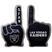 NFL Las Vegas Raiders #1 FANILELU KOIRILLE JA KISSOILLE. PARAS KYTKE PET-LELU, jossa on sisempi SQUEAKER