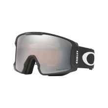 Oakley Men's Line Miner Gafas de nieve Matte Black Prizm Black Iridium grande