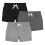 Gerber Gerber Baby Boy's Hadtler Pull Pull Knit Shorts Gray & Black 3-6 meses 1
