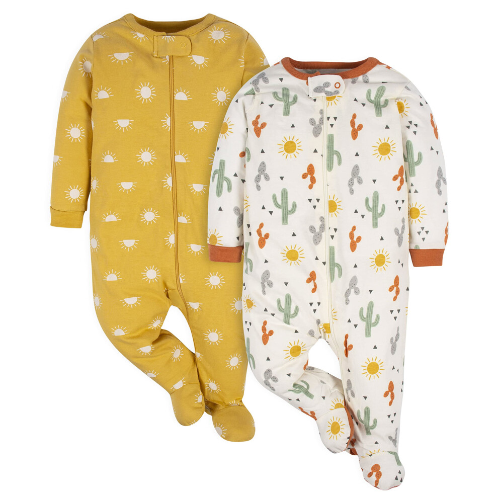 Gerber Unisex Baby 2-Pack Sleep 'N Play Southwest Newborn