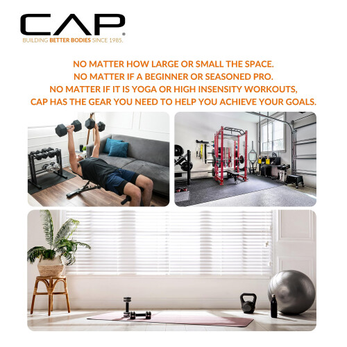 Placa de peso olmpica CAP Barbell de 2 polegadas cinza 2,5 LBS - conjunto de 6 placas 2