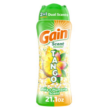 Ganhe Tango 2 em 1 Contas intensificadoras de perfume para lavanderia Pia e Plumeria Contas para lavanderia com aromas duplos e frescor o dia tod