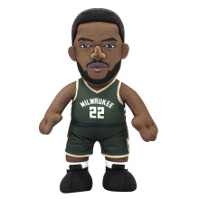 Bleacher Creatures Milwaukee Bucks Khris Middleton 10" Pluche Figuur - Een Ster voor Speel of Weergave