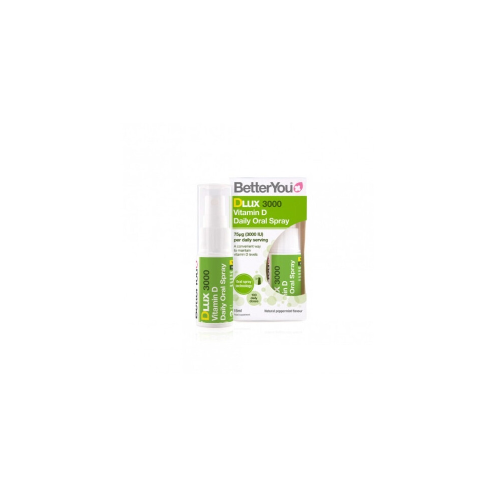 Betteryou Better You Dlux 3000 Vitamin D Oral Spray - 15Ml