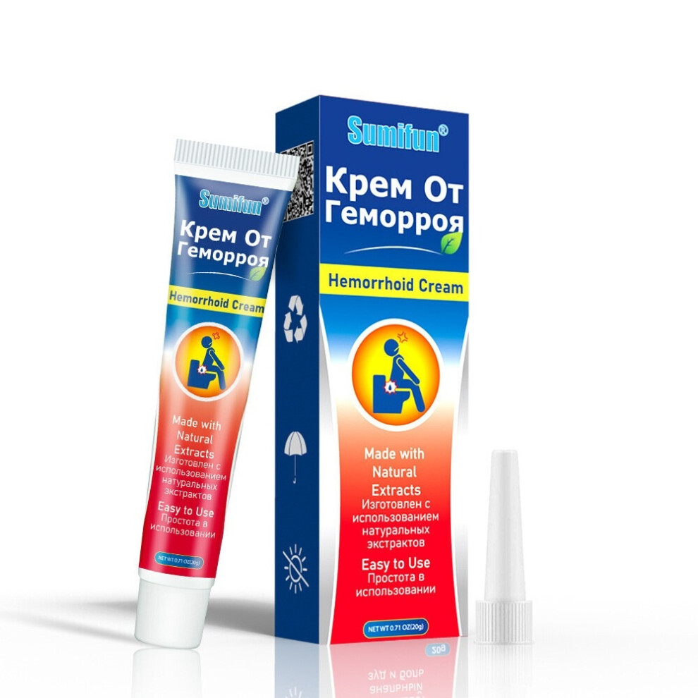 Flemye Hemorrhoid Hemorrhoid Breaking Internal And External Mixed Hemorrhoid Plaster 20G Cream