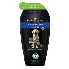 Furminator Deshedding Shampoo Pouch a apretar 16 onzas fluidas El champ deshedding para perros en la bolsa resistente a los derrames de autoconselam