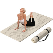 PAIDU Large Yoga Mat-72x36x0.4 Extra Width & Thick Comfortable Non-Slip Exercise Mat-Works Great on All Floor for Stretching Yoga Studio Gym or H