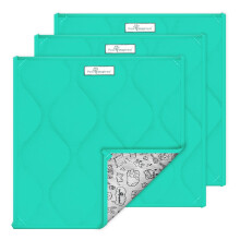 Pote inspireret marsvin bur liner puder | Vaskbart Fleece Sengetj Vandtt Bund | Superabsorberende tissepude eller kledyrsmtte til marsvin Ild
