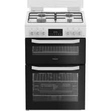 Hotpoint 60cm Gas Cooker - White