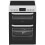Hotpoint Hotpoint 60cm Electric Cooker with Ceramic Hob - White - A/A Rated 1