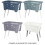 (Default) GEEZY Folding Laundry Basket with Foldable Legs - Lightweight Ventilated Laundry Bin, Large Capacity Plastic Washing Basket 4