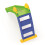(Multicoloured) Dolu Junior Green Slide 4