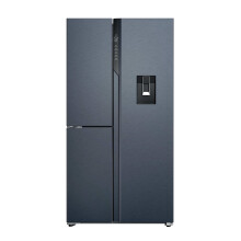 Haier 90 Series 7 SBS+ American Fridge Freezer - Black - E Rated