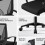 (Default) Ergonomic Mesh Office Chair – Adjustable Height, Swivel & Armrests – Comfy Study/Work Chair (Black) 7