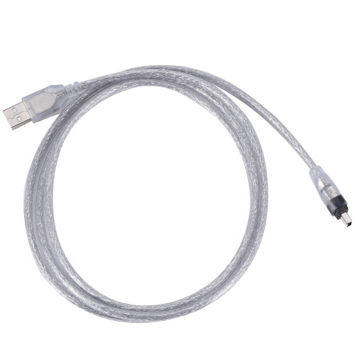 Cavo convertitore adattatore DV Firewire a 4 pin USB da 1,5 m per videocamera PC