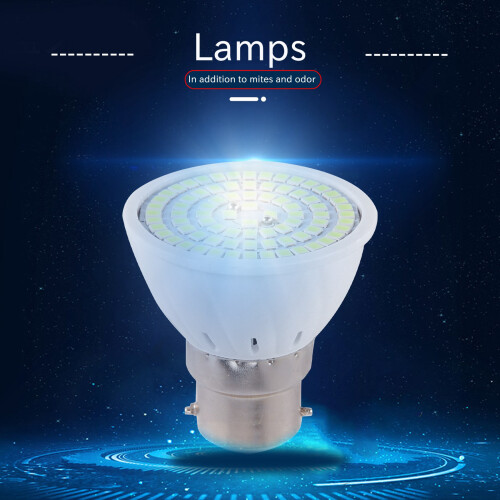 Λάμπα μικροβιοκτόνου φωτός UVC LED UV Απολύμανση B22 Υπεριώδης λάμπα 2
