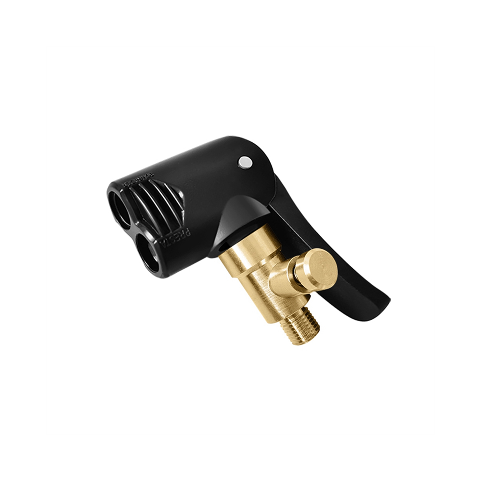 Typecat Brass Portable Inflatable Pump Car Tire Air Chuck Inflator Valve Connector Clip-On Adapter Tyre Wheel