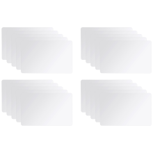 20Pcs NFC Cards White Blank for PVC Tags Waterpoof 504Bytes Chip Sticker