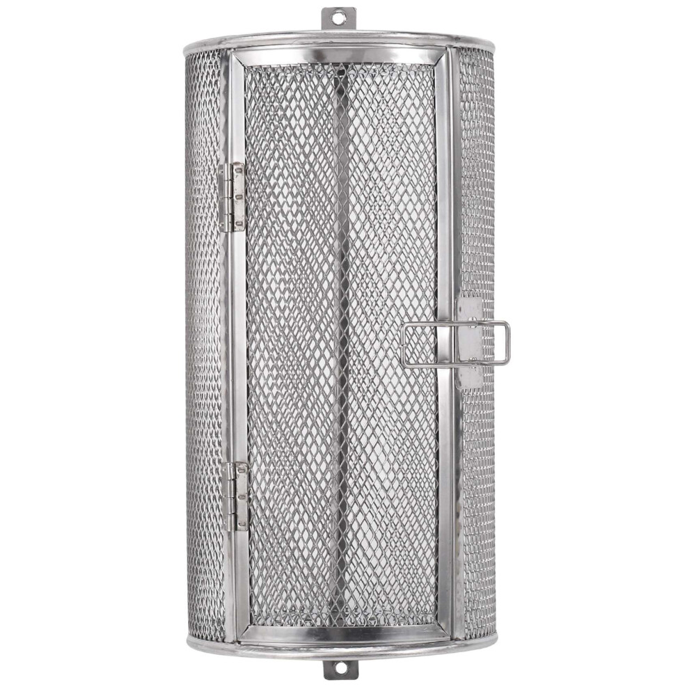 Universal Rotating Stainless Steel Grill ,Rotisserie Basket for Coffee Bean BBQ Roaster Drum Home Kitchen