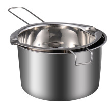 Pentola per sciogliere il cioccolato (acciaio inossidabile 304) 400 ml, bagnomaria, burro